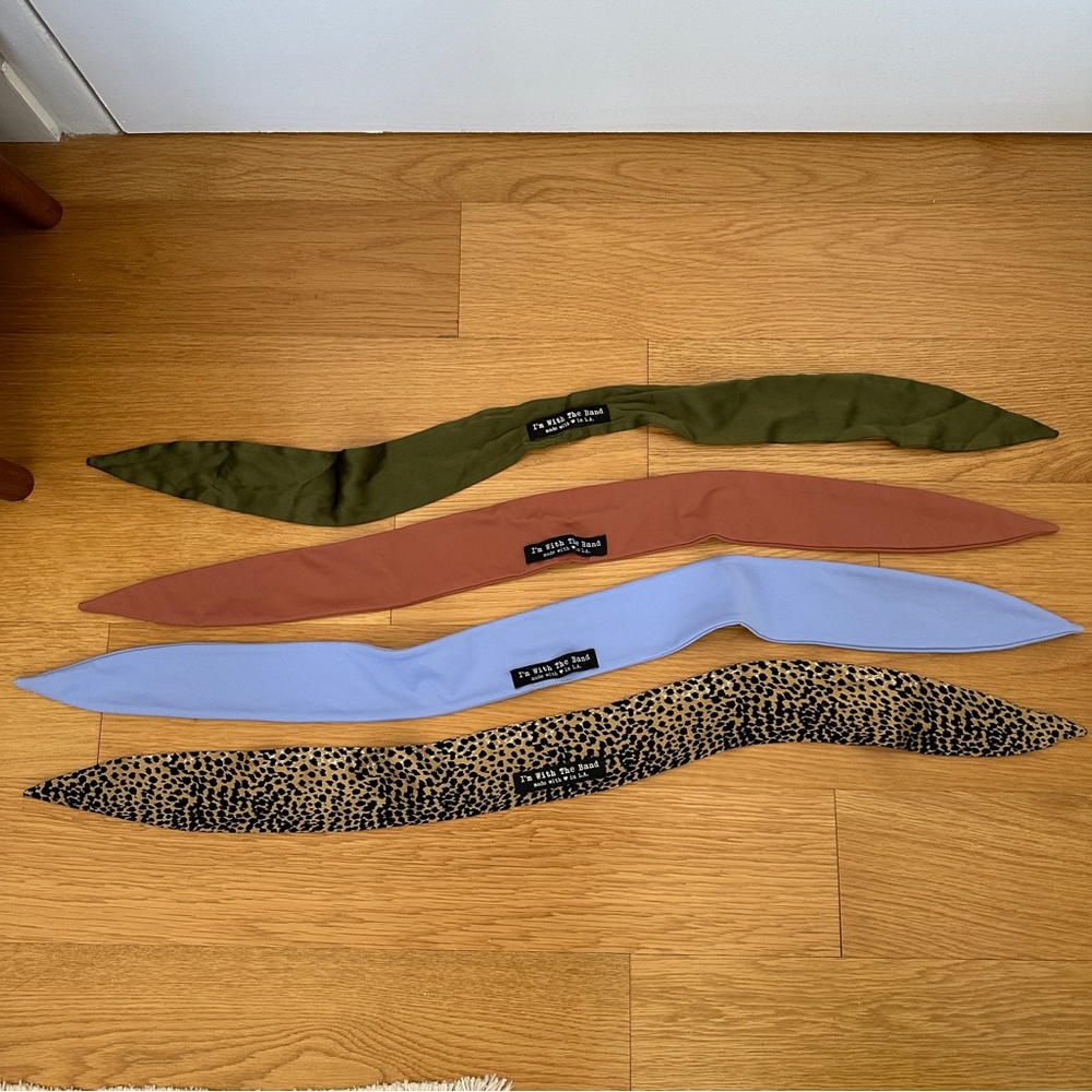 Lot of Four I’m With The Band Scarf Ties